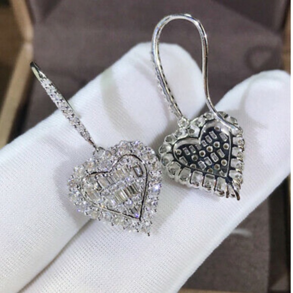 NEW Sunshine 925 Silver Drop Earrings for Women - Picture 4 of 5